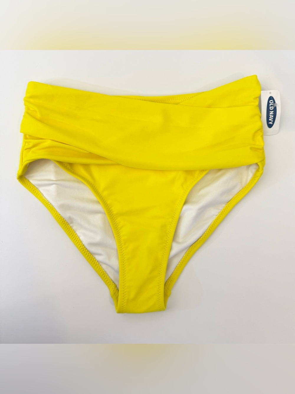 Old Navy High-waist ruched Swim bottom for Women -size M
